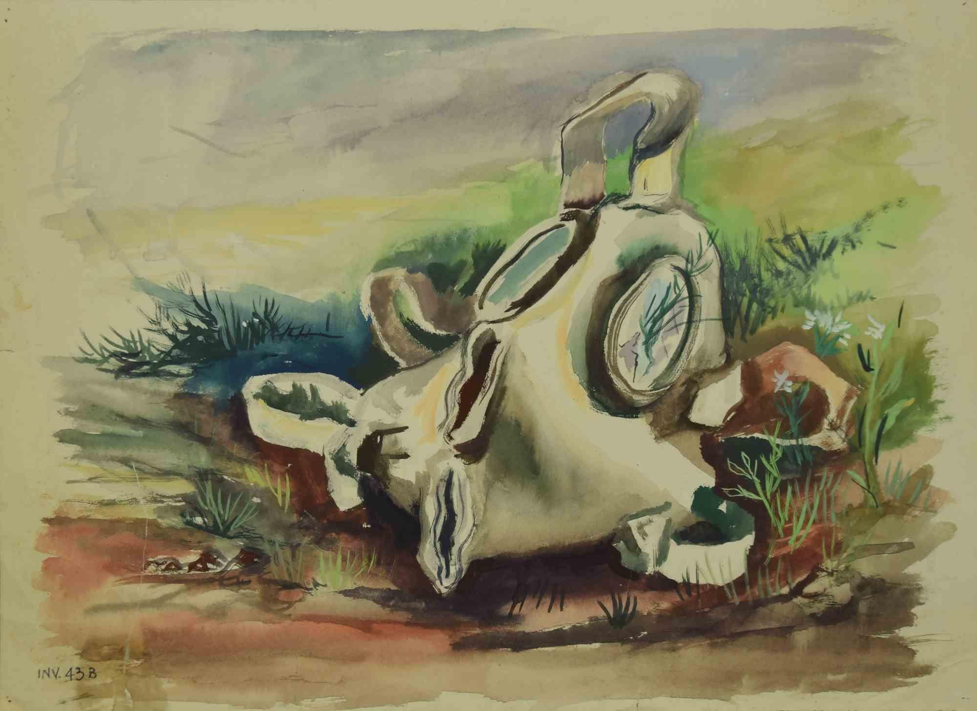 melting objects drawing