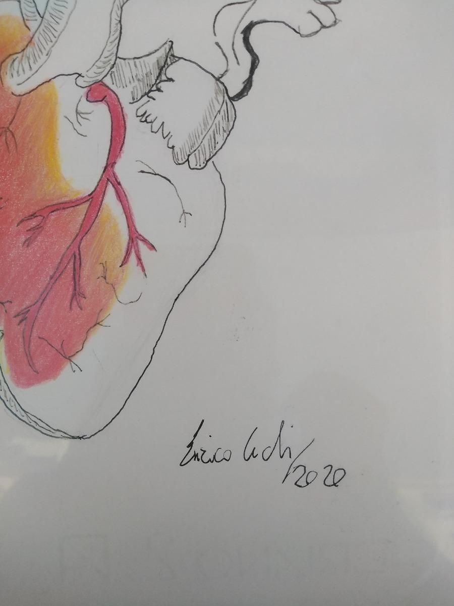 sketch of hearts