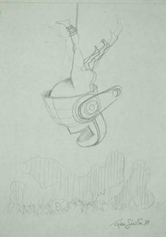 Boceto - Dibujo de Leo Guida - 1971