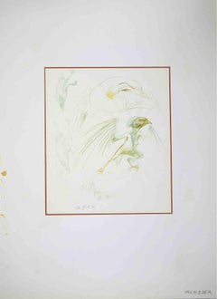 Pájaro monstruo - Dibujo de Leo Guida - 1970
