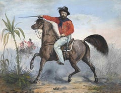 Garibaldi -  Dibujo - Mediados del siglo XIX