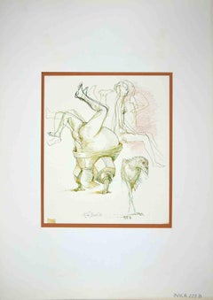 Le hobby - Drawing de Leo Guida - 1972