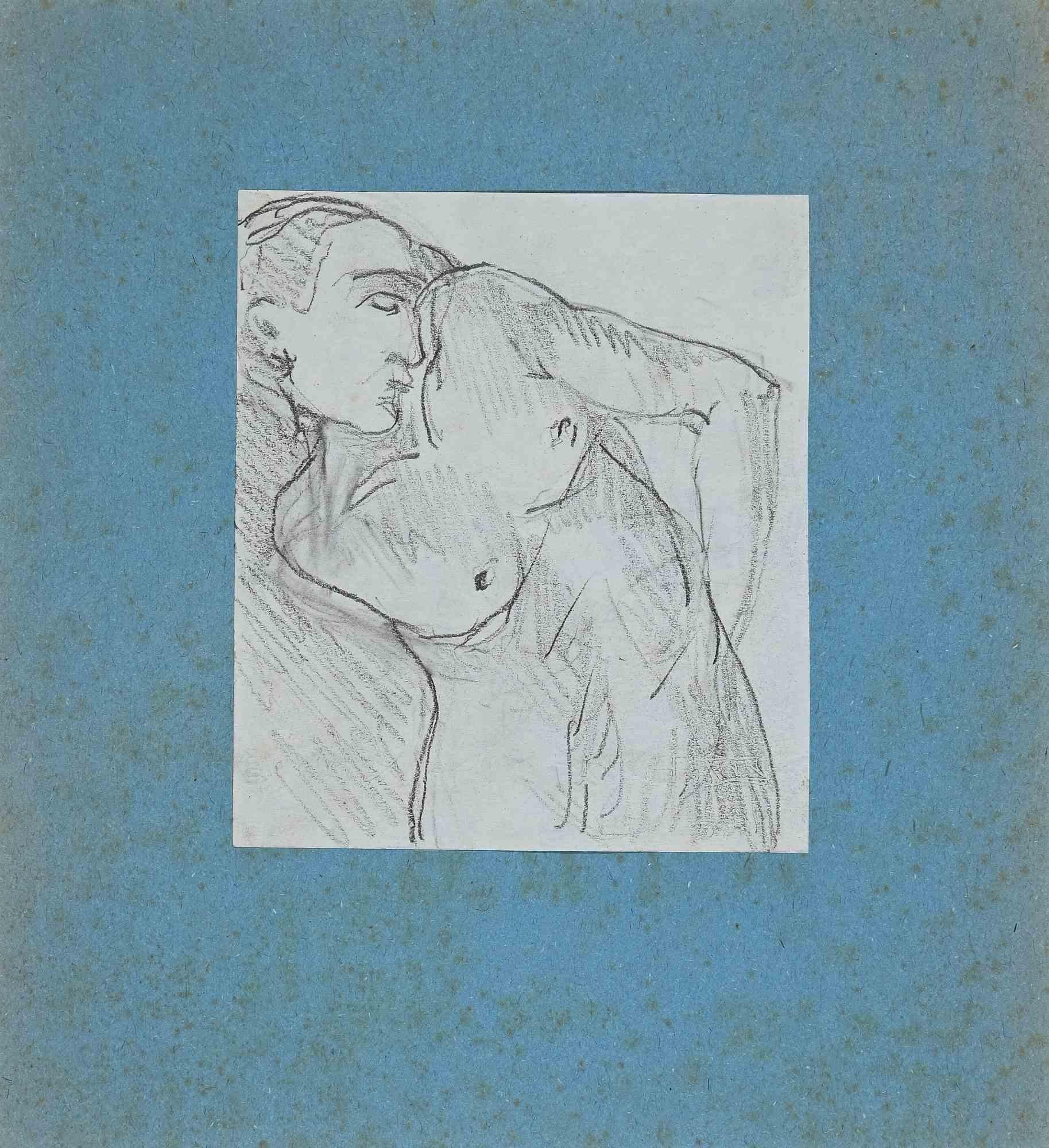 Nude - Original Drawing - Early 20th Century - Art by Unknown
