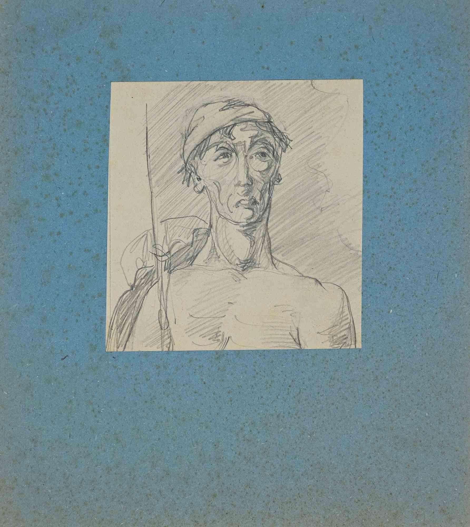 Portrait - Original Drawing - Early 20th Century