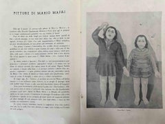 Die Gemälde von Mario Mafai - Vintage-Katalog - 1937