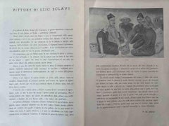 Dipinti di Ezio Sclavi - Catalogo d'epoca della Galleria della Cometa - 1936