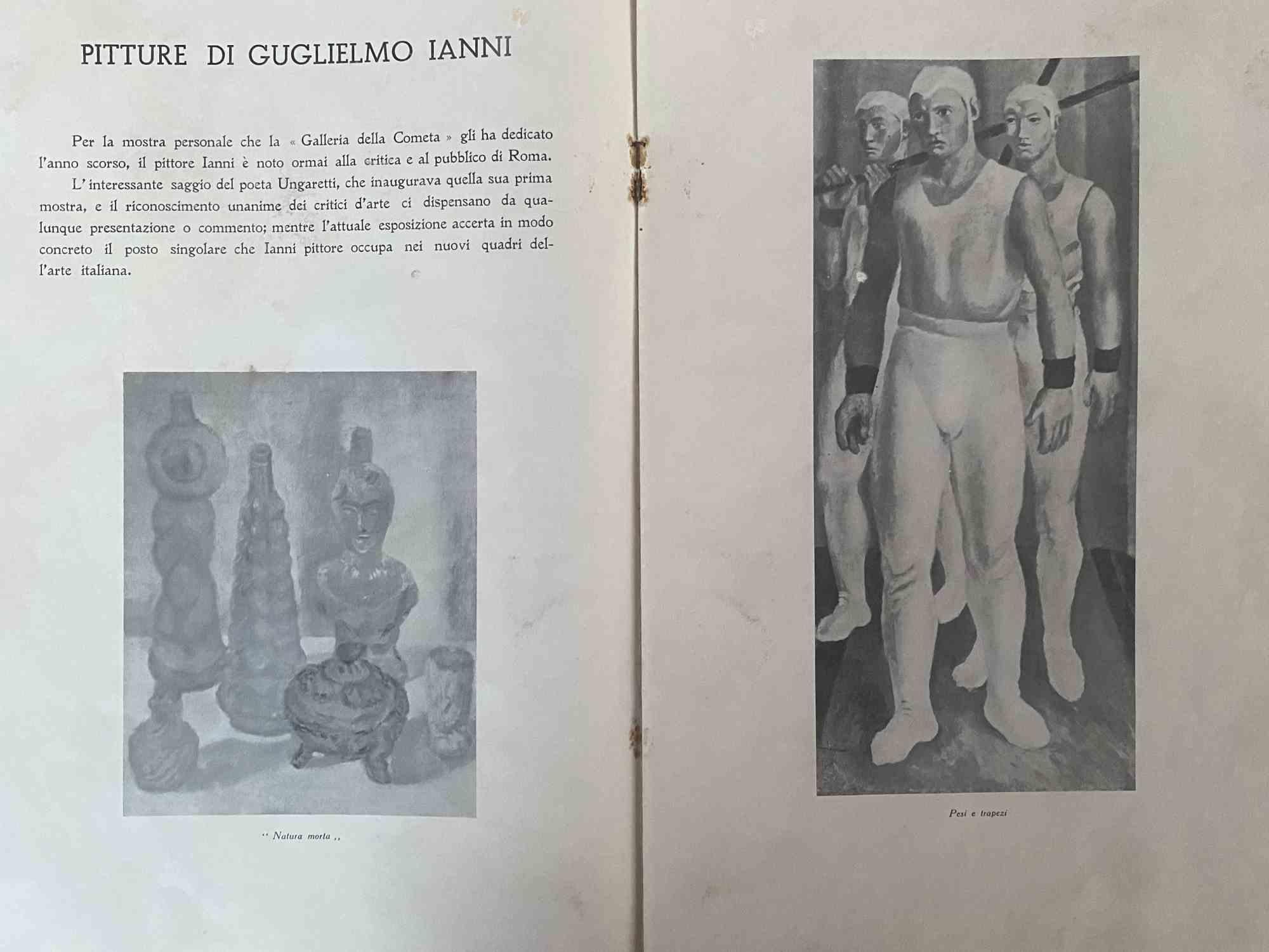 Peintures de Guglielmo Ianni - Catalogue de la Galleria della Cometa - 1936 en vente 1