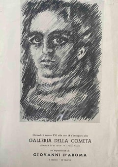 Gemälde von Giovanni D'Aroma -Vintage Catalogue der Galleria della Cometa - 1936
