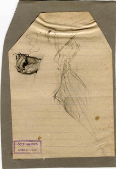 Die Hand – Zeichnung von Luigi Galli – Ende des 19. Jahrhunderts