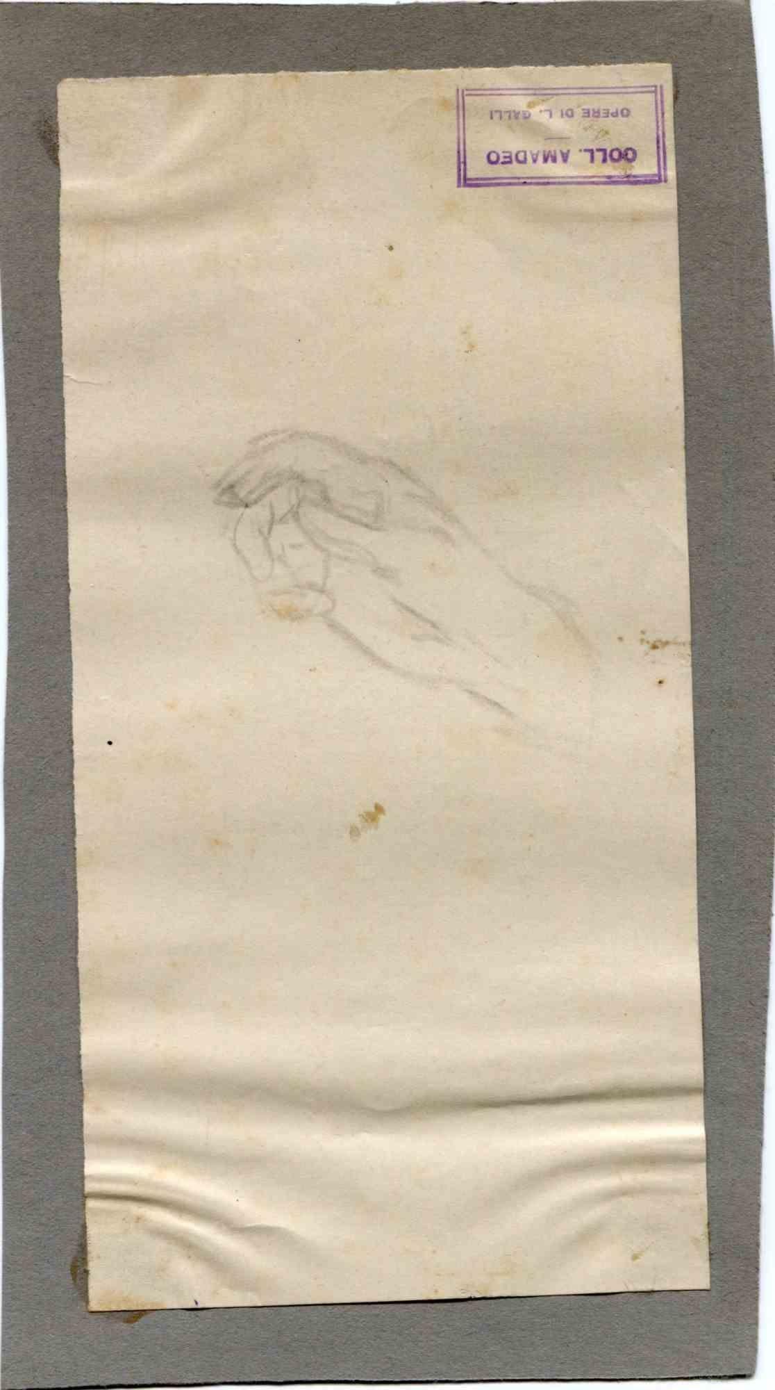 The Hand is an original drawing realized by Luigi Galli (1820-1906) in the late 19th Century.

Stamped," Coll. Amadeo"

Good conditions but aged.

The artwork is depicted through soft strokes and perfect hatchings.