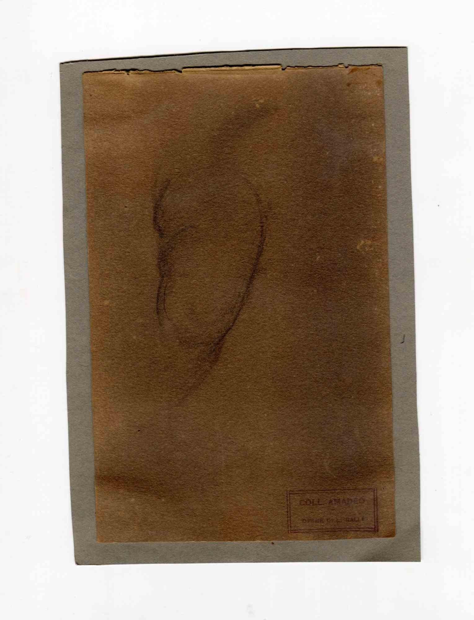 The Sketch is an original drawing realized by Luigi Galli in the Late 19th Century.

Stamped," Coll. Amadeo"

Good conditions but aged.

The artwork is depicted through soft strokes and perfect hatchings.