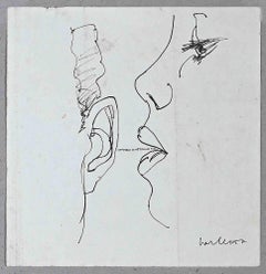 The Secret – China-Tinte von Sergio Barletta – 1970er Jahre