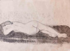 Nude - Original Drawing by C.-E. Pinson  - 1935