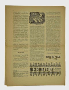Il Selvaggio, Nr.1-2- 1936 – Zeitschriften – Kupferstiche von Mino Maccari