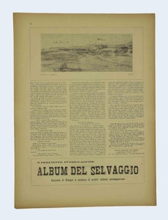Il Selvaggio, No.9-10- 1937 - Magazines -Engravings by Mino Maccari