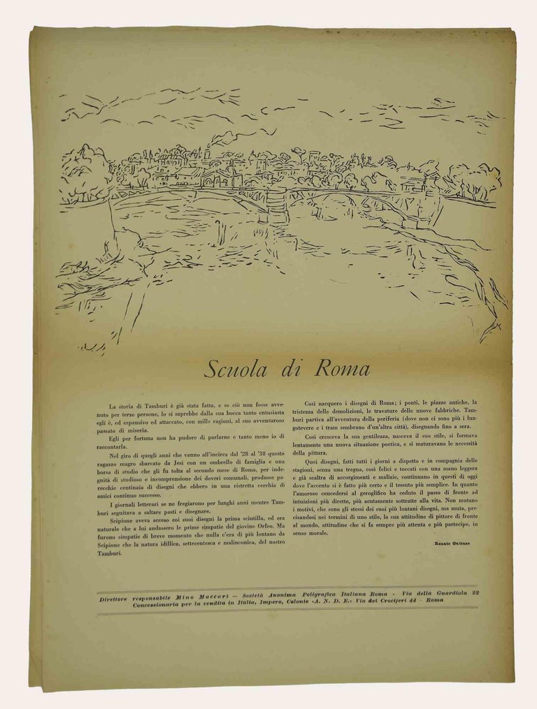 Mino Maccari More Art - 71 For Sale at 1stDibs