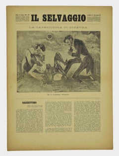 Il Selvaggio, no.3-4- 1936 - Magazine - Engravings by Mino Maccari