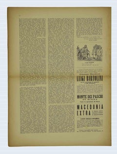 Il Selvaggio, n.3-4- 1937 - Rivista - Incisioni di Mino Maccari