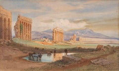 Ruins of the Ancient Aqueducts by Carl Friedrich Heinrich Werner - 1872