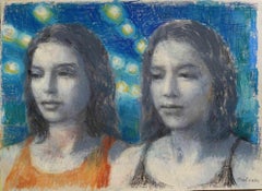 Due Donne - Pastel d'Alessandro Bulzatti - 2019