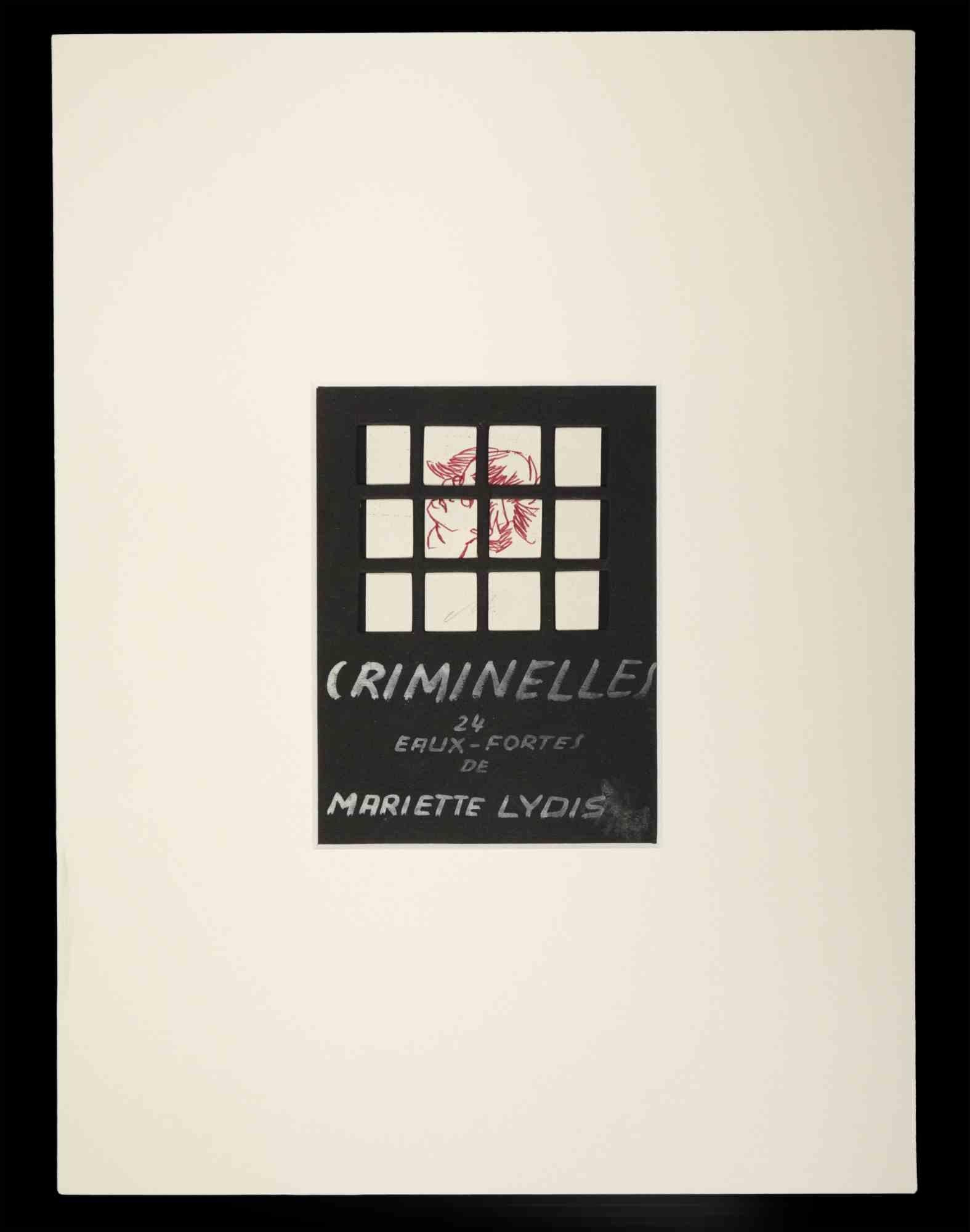 Das Titelbild von "Criminelles" ist ein Original-Kunstwerk in Mischtechnik von Mariette Lydis aus dem Jahr 1927.

Gute Bedingungen.

Das Kunstwerk wird mit weichen Strichen in einer ausgewogenen Komposition dargestellt.

 