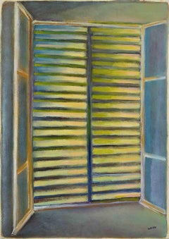Closed Shutters - Drawing by Roberto Cuccaro - 2000s