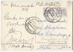Autograph Postcard Signed by Jorge Amado - 1979