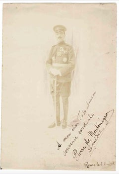 Photographic Portrait and Autograph of Peter of Montenegro - 1918