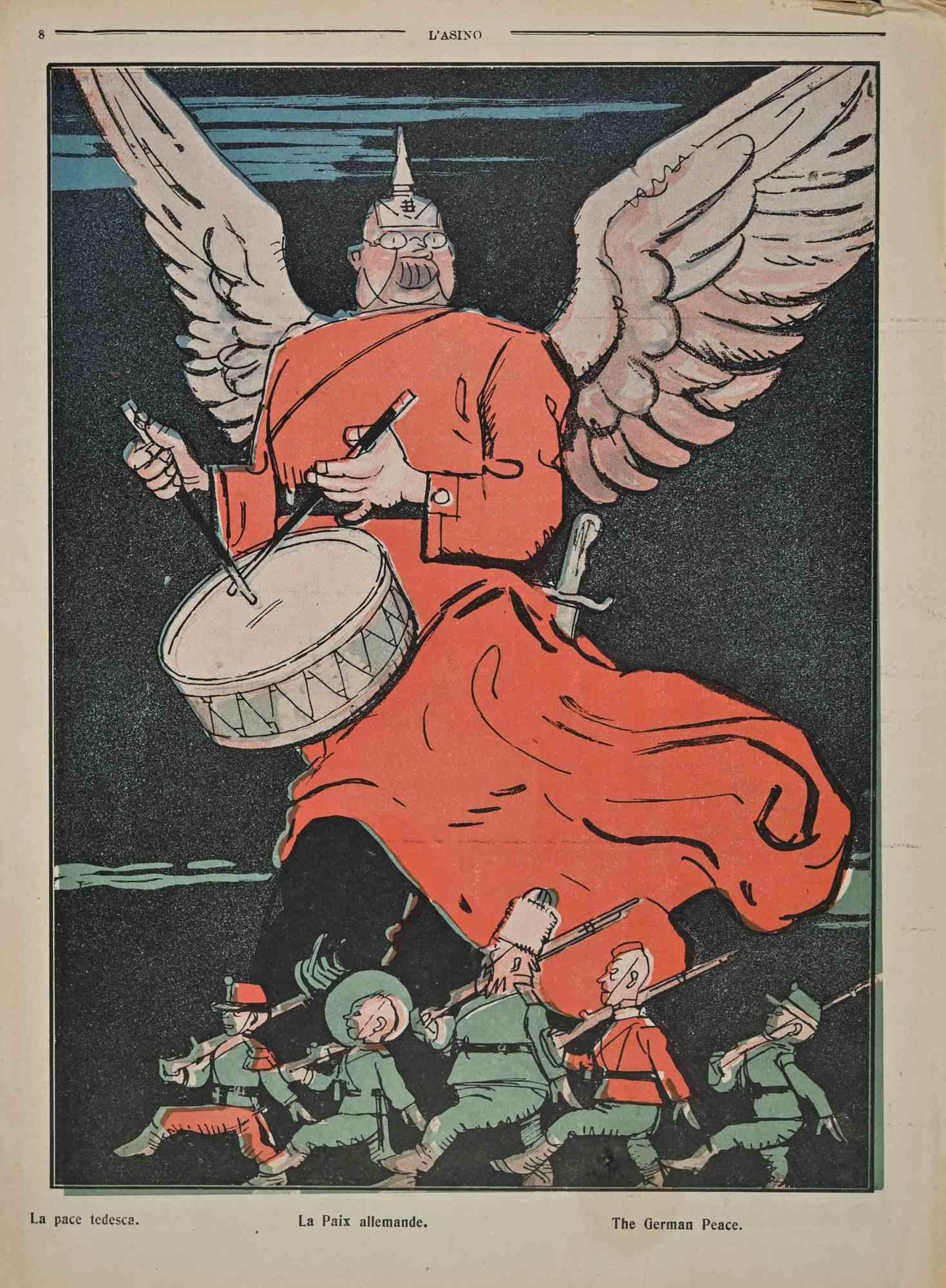 L'Asino, Kunstmagazin, Jahr 14, Nr. 51, 1915 (Moderne), Art, von Unknown