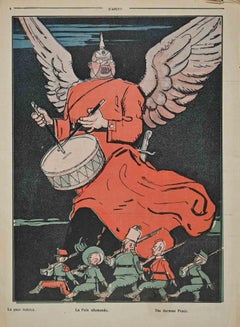 L'Asino, Art Magazine, Year 14, no. 51, 1915