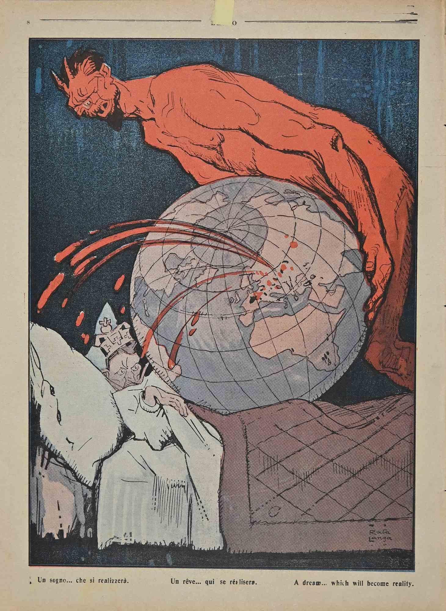 L'Asino, Kunstmagazin, Jahr 24, Nr. 29, 1915 (Moderne), Art, von Unknown