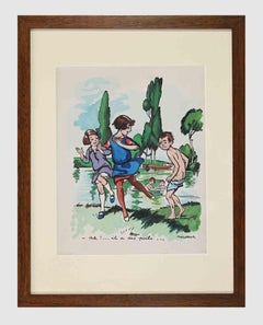 Children Games - Drawing - Late 20th Century