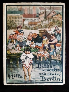 Bilder vom Alten und Neuen Berlin – illustriertes Buch von Heinrich Zille – 1927
