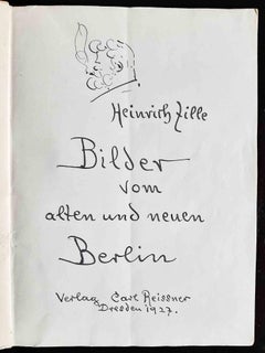 Bilder vom Alten und Neuer Berlin - Livre illustré de Heinrich Zille - 1927