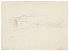 Landscape - Original Drawing - Early 20th Century