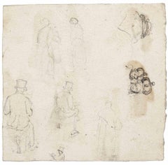 Figures - Original Drawing - Early 20th Century