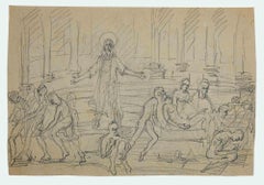 Scene from the Gospel - Original Drawing - early 20th century