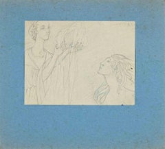 La túnica - Dibujo original - Principios del siglo XX