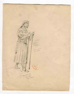 Figure  - Original Drawing - Early 20th Century