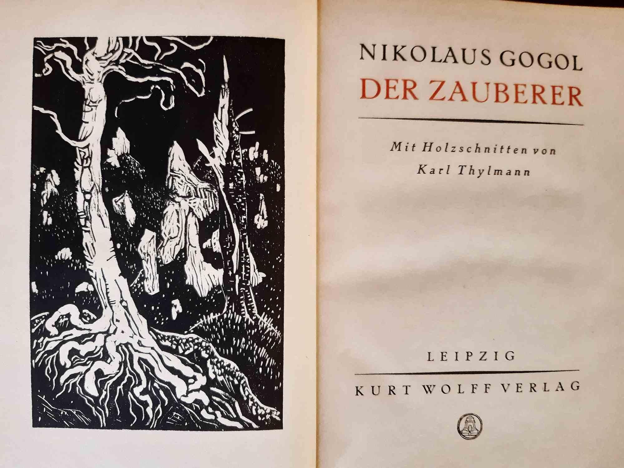 Der Zauberer - Engrave by Karl Thylmann -1919s For Sale 1