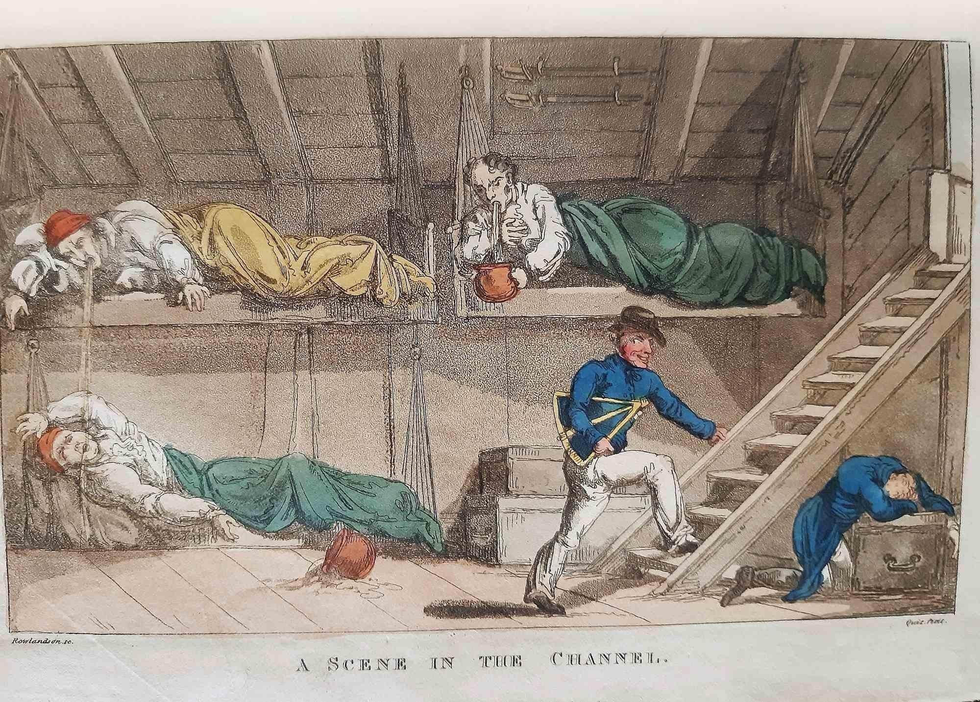 Quiz. Le Grand maître - Livre illustré de Thomas Rowlandson - 1816 en vente 5