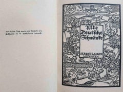 Alte Deutsche Schwanke - Libro raro illustrato da Max Unold - 1914