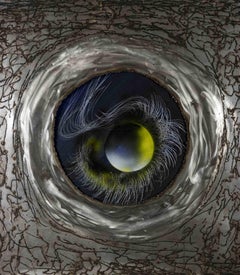 Fantasia lunare - Disegno a tecnica mista - Fine del XX secolo