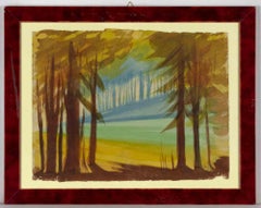 Herbst - Originalzeichnung von Jean-Raymond Delpech - 1958