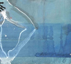 Night & Day - Watercolor by Anastasia Kurakina - 2016