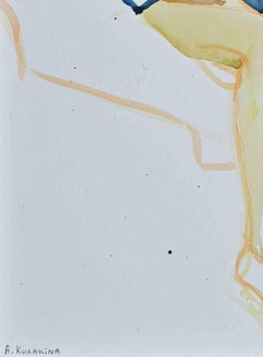 Akt einer Frau - Aquarell  Anastasia Kurakina – von Anastasia – 2018