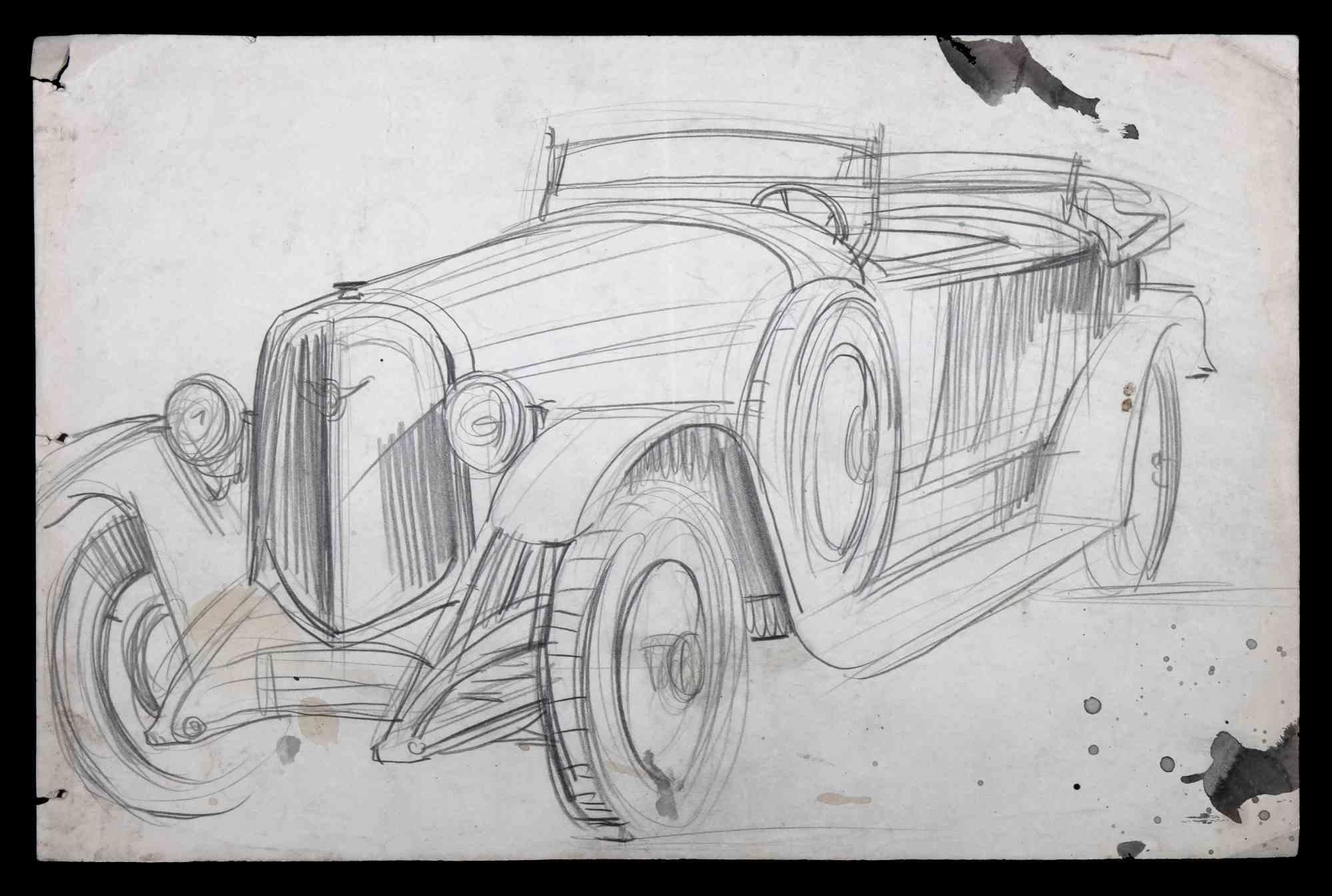 Morris car sketch | SeanBriggs