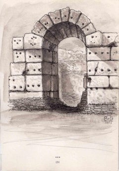 Sagalassos Arc 2 -  Drawing by Vincenzo Bizzarri -2016
