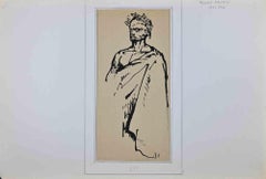 Julius Caesar - Originalzeichnung von Bernard Naudin- Anfang des 20. Jahrhunderts