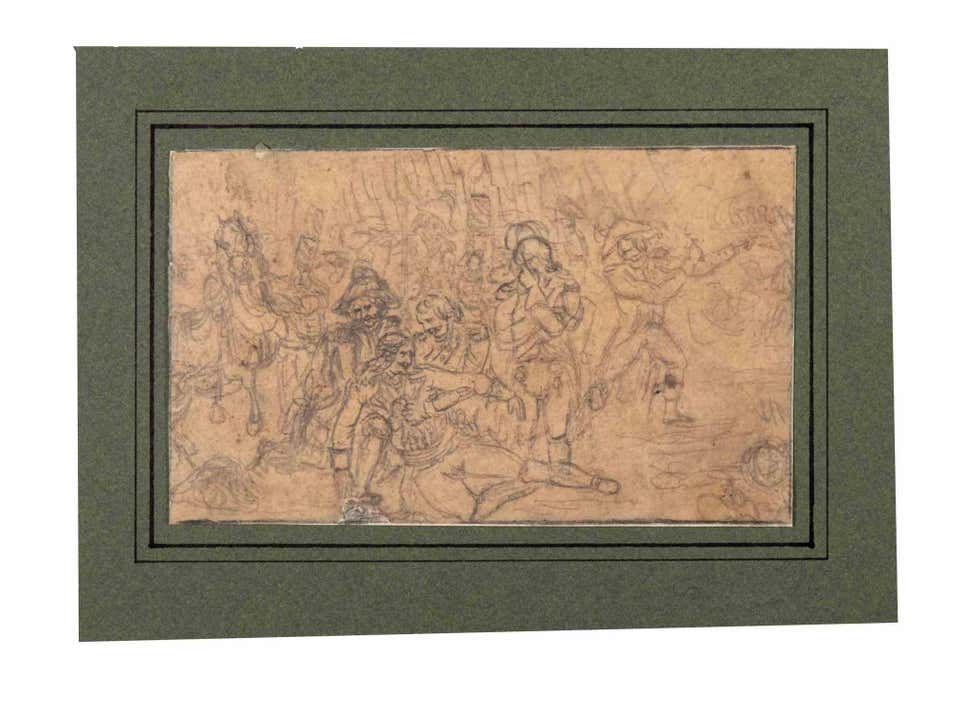 Denis Auguste Marie Raffet Zeichnungen und Aquarellbilder 3 im